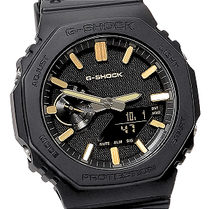 Relógio Casio Masculino Anadigi G Shock Luxe Black GA-2100LXB-1A9DR