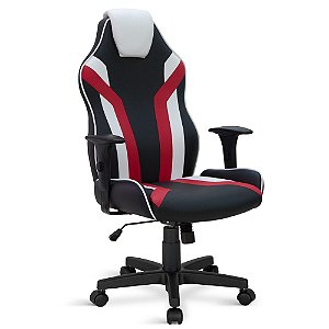 Cadeira Gamer Caramujo Giratória 5033 C/br 8317 PT/BC/VM