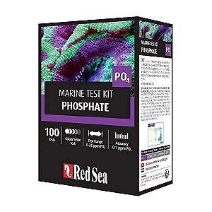 TESTE RED SEA MARINE TEST KIT PHOSPHATE (PO4) - 100 TESTES