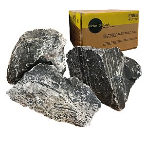 ROCHA SOMA MICROSFERA BLACK AND WHITE ROCK (15-25CM) 20KG