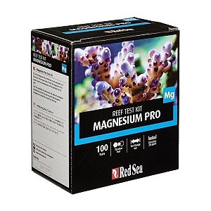 TESTE RED SEA REEF TEST KIT MAGNESIUM PRO (MG) - 100 TESTES