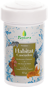 RACAO POYTARA HABITAT CASCUDO 45G