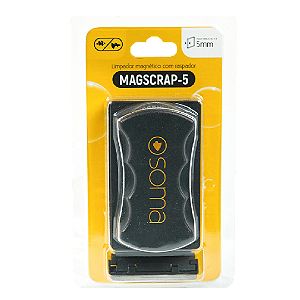 LIMPADOR MAGNETICO C/ RASPADOR SOMA MAGSCRAP - P/ 10MM MD