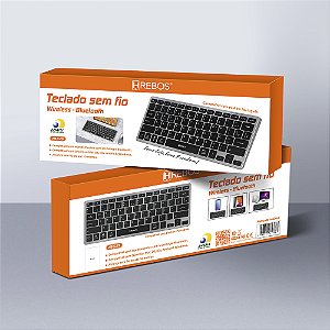 Teclado Brushed Black Sem Fio
