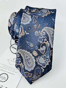 Gravata Premium Al Fagah Multi Azul