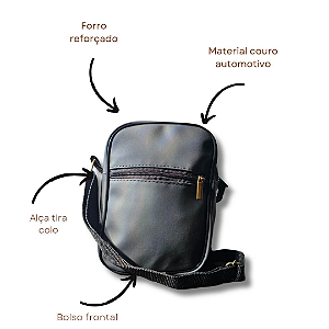 Shoulder Bag Al Fagah Preta