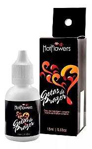 Gotas do Prazer Óleo - Excitante Feminino 15g