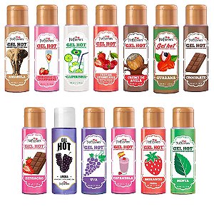 Gel Hot Aromatizante Corporal 35ml Hot Flowers