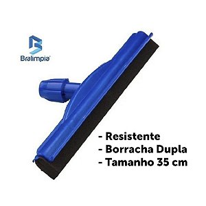 RODO BRALIMPIA DRY 35CM AZUL SEM CABO