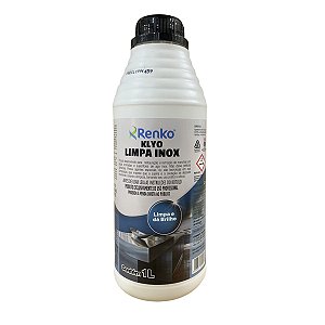 Limpa Inox 1 LITRO Rende até 20 Litros Renko 1 Litro
