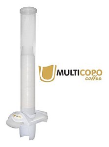 Dispenser Multicopos Poupador De Copo Descartável Café 50 ml Nobre
