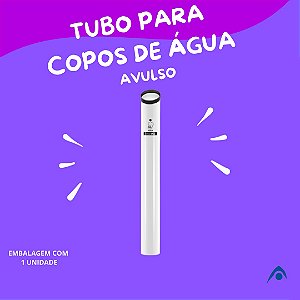Tubo Dispenser Papacopo Para Água Branco Avulso 33179 Nobre