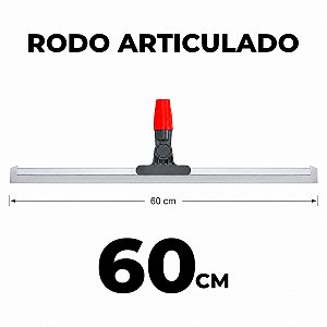 RODO ARTICULADO DE SILICONE SEM CABO 60 CM SUPERPRO BETTANIN