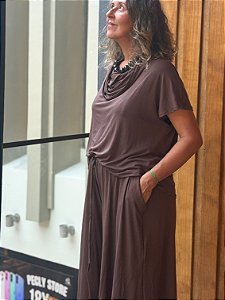 Pantalona Lídia Chocolate