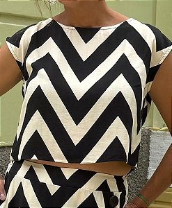 Blusa Copa Chevron