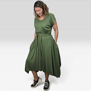 Vestido Semente Oliva