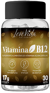 VITAMINA B12 30CAPS LEVE VIDA
