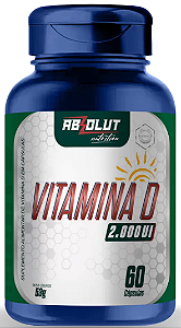 VITAMINA D 2.000UI 60CAPS ABSOLUT