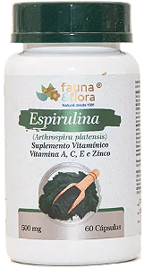 ESPIRULINA 60CAPS FAUNA E FLORA