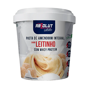 PASTA DE AMENDOIM INTEGRAL SABORIZADA 500G ABSOLUT