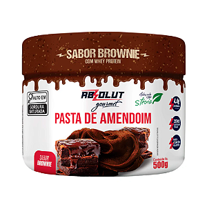 PASTA DE AMENDOIM GOURMET BROWNIE 500G ABSOLUT