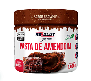 PASTA DE AMENDOIM GOURMET BROWNIE 1KG ABSOLUT