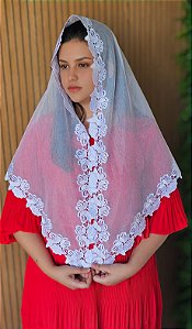 Véu CCB Rosalinda de Algodão + Porta Véu