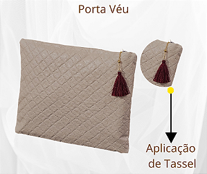 Porta Véu de Luxo de Metalassê