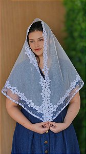 Véu CCB Eloáh de algodão + Porta Véu