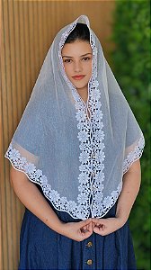 Véu CCB Florence de Algodão + Porta Véu