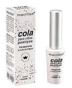Cola para Cílios Incolor - Macrilan