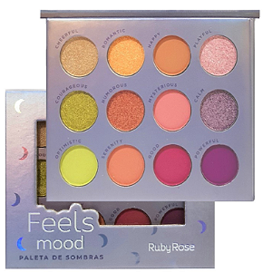 Paleta de Sombras Feels Mood- Ruby Rose