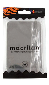 Placa e espátula para maquiagem Macrilan