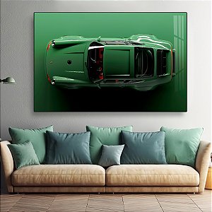 Quadro de Porsche Verde