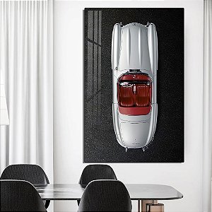 Quadro Mercedes SL 300 Conversível Silver