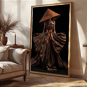 Quadro Silêncio de Ébano