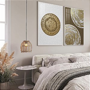 Quadro Ouro em Silêncio
