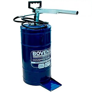 Bomba de Graxa Manual 14kg BMG14 Bovenau para Máquinas Agrícolas, Caminhões e Oficinas