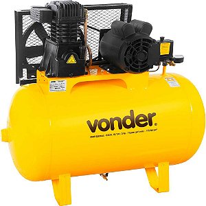 Compressor de ar VDCSL 15/130 3,0 cv trifásico 220V 380V VONDER