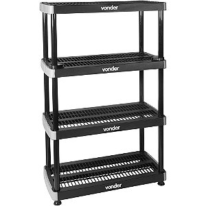 Estante plástica 142,0cm x 91,0cm x 45cm EPV 040 VONDER