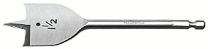 Broca para Madeira com Ponta Chata 1/4" 150 mm Tramontina MASTER em Aço Especial
