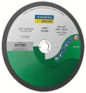 Disco de Corte Tramontina MASTER 9" para Pedras