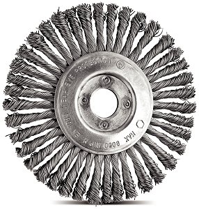 Escova Circular Arame Entrançado 4.1/2''x1/4'' Tramontina PRO