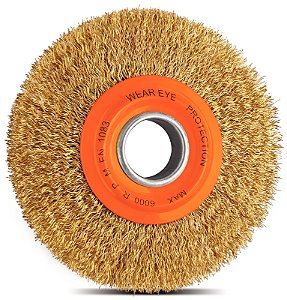 Escova Circular Arame Ondulado 6x3/4'' Tramontina PRO