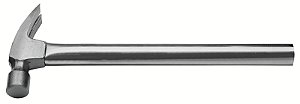 Martelo de Unha 16 oz Tramontina MASTER Perfil Reto com Cabo Tubular