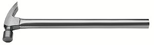 Martelo de Unha 20 oz Tramontina MASTER Perfil Reto com Cabo Tubular Longo