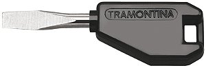 Mini Chave de Fenda Ponta Chata 3/16x1'' Tramontina Basic com Haste em Aço Especial