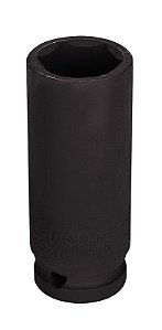 Soquete de Impacto Sextavado Longo em Aço Cromo Molibdênio 24 mm - Encaixe 1/2'' Tramontina PRO