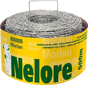 Arame farpado Nelore 500m MORLAN