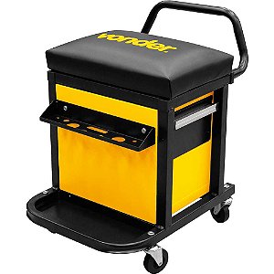Banqueta para mecânico com porta-ferramentas VONDER